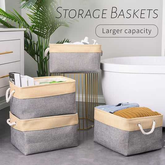 Organization and Storage Basket for Organizing (4 Count)