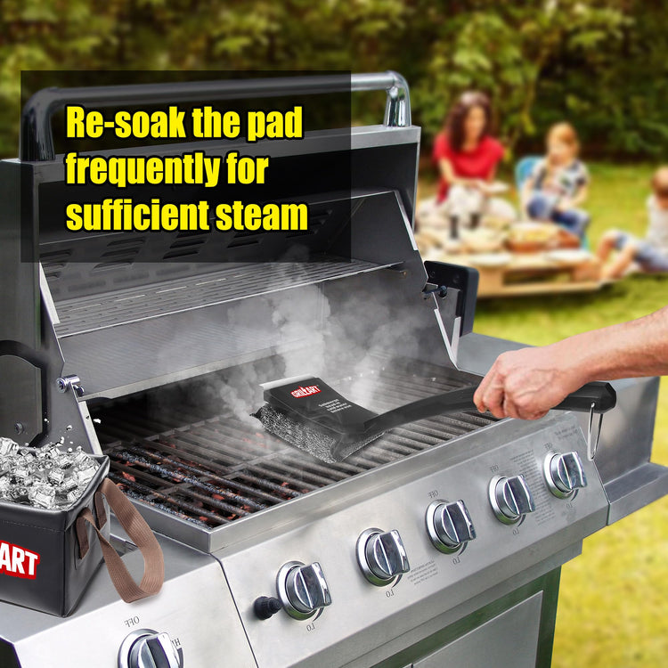 SteamWizards Grill Brush Bristle Free (20 Count)