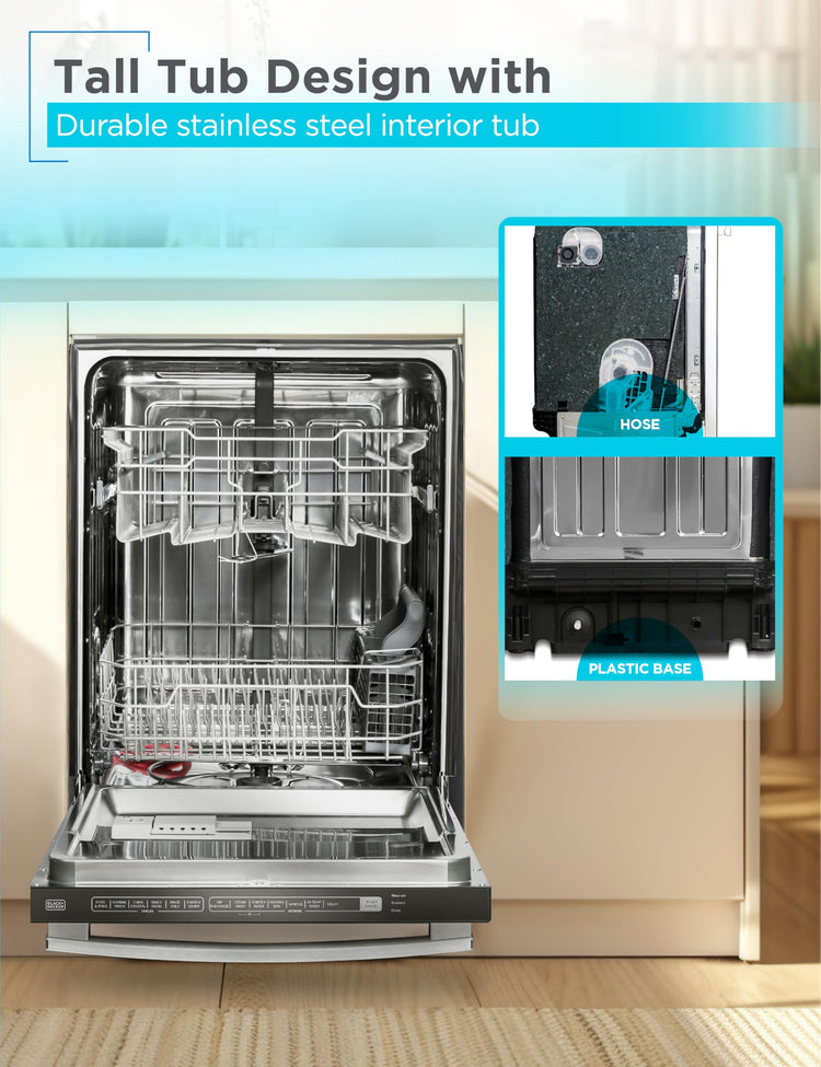 24" Built In Dishwasher