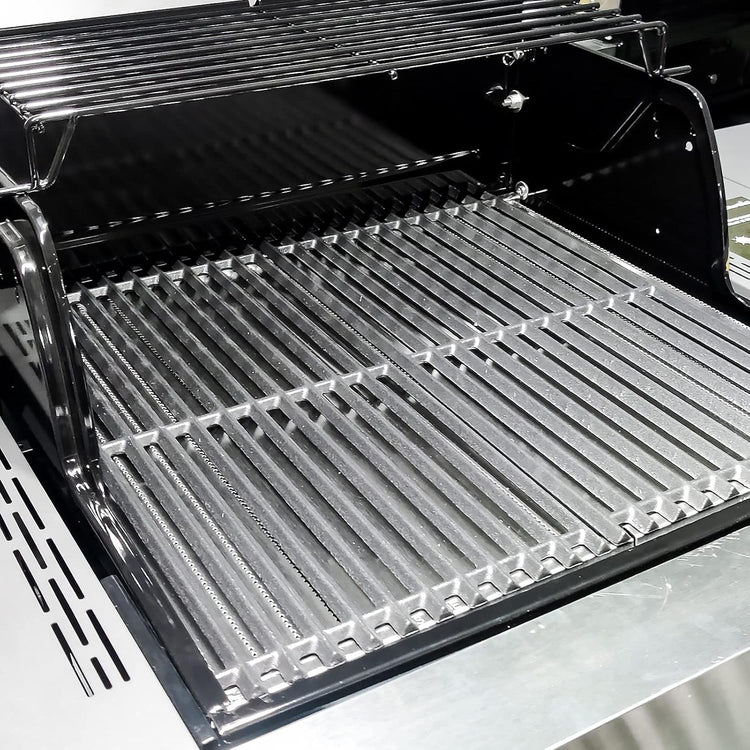 Uniflasy 17 x 8 3/4 Cast Iron Cooking Grate fits CharBroil Commercial 463644220 463632320 463642316 463245518 463630021 G369-0030-W2 2Burner Grill Replacement Part Grid for Nexgrill 720-0864M 720-0864