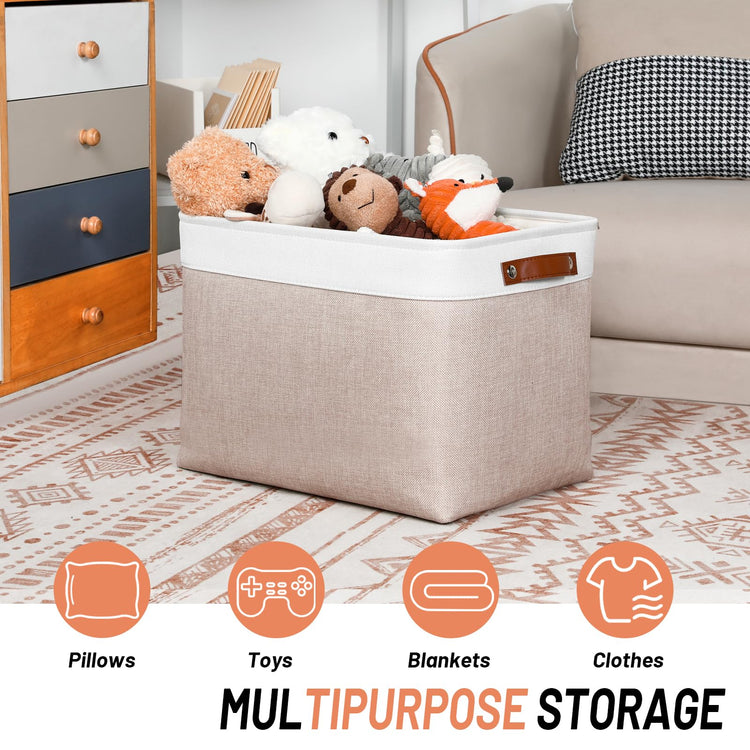 Fabric Storage Bins (3 Count)