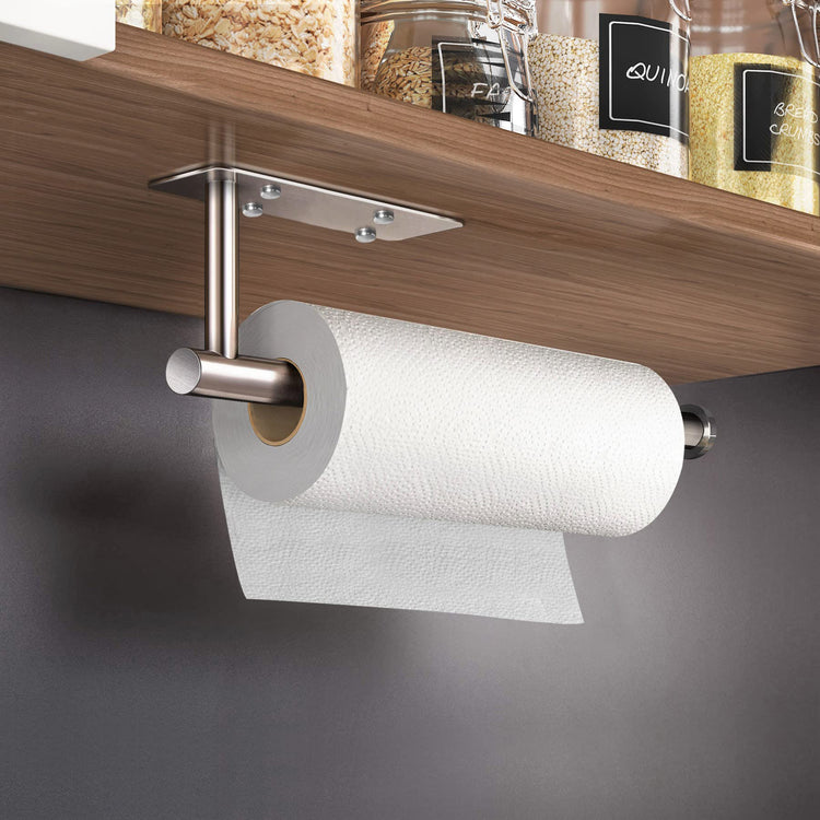 Self Adhesive Paper Towel Holder Under Cabinet Mount