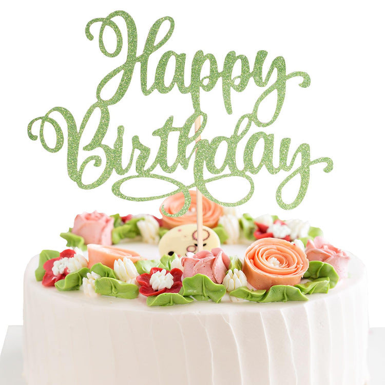 Happy Birthday Cake Toppers