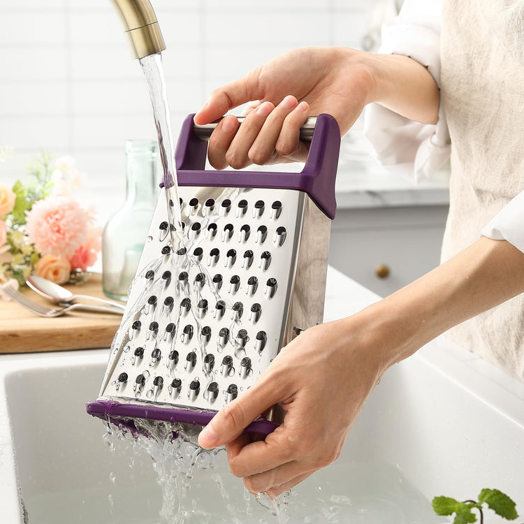 Stainless Steel XL Cheese Grater for Kitchen