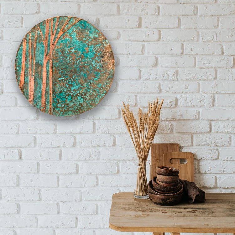 Handmade Copper Wall Art for Home
