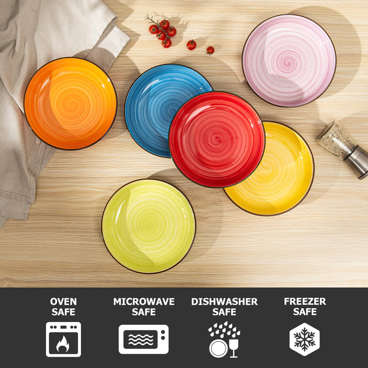 Pasta Bowls Set of 6 (6.66 Count)