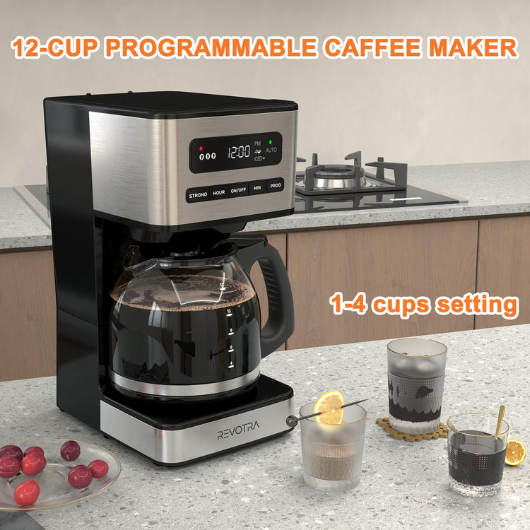 12 Cup Programmable Coffee Maker