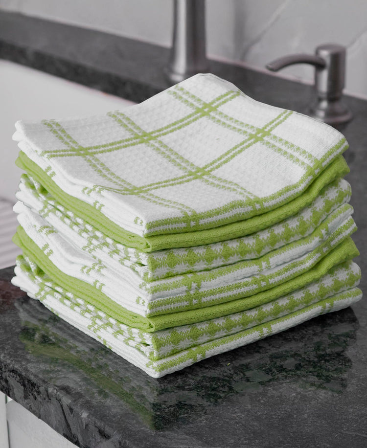 Premium Waffle Dish Cloths (8 Count)