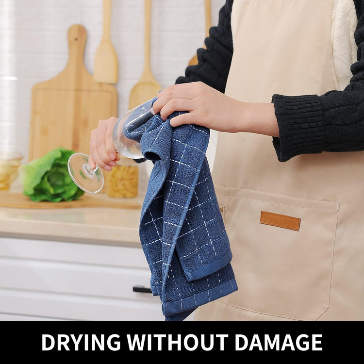 100% Cotton Terry Kitchen Towels (12 Count)