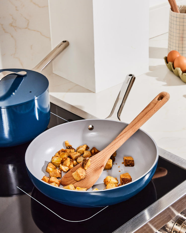 Non Stick Ceramic Frying Pan with Glass Lid