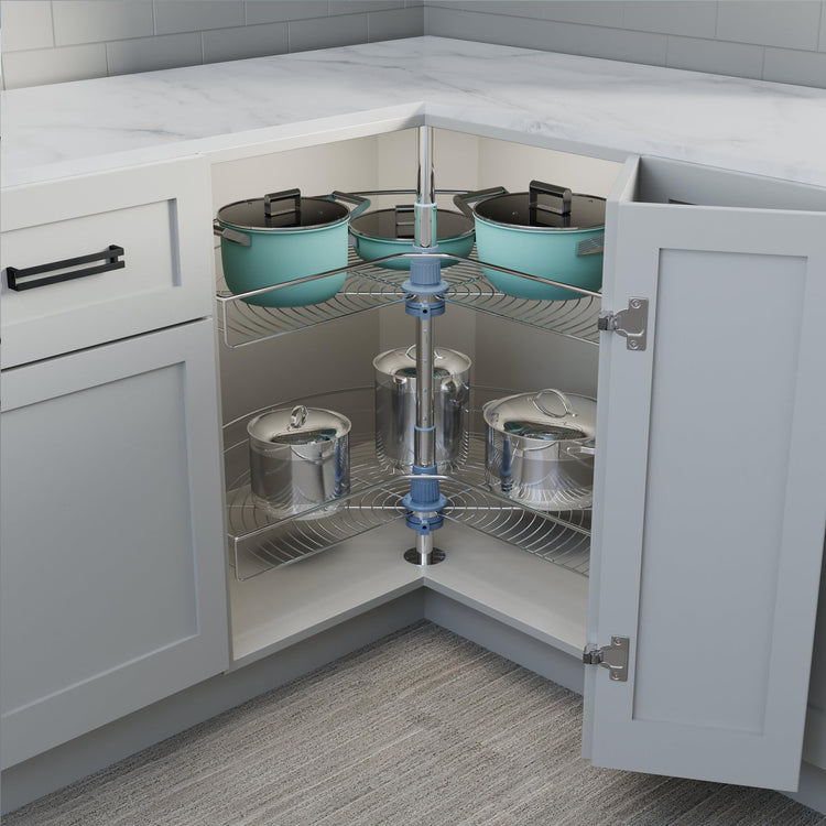 Dowell Base Cabinet Kidney Shape Dia.32 270° Lazy Susan