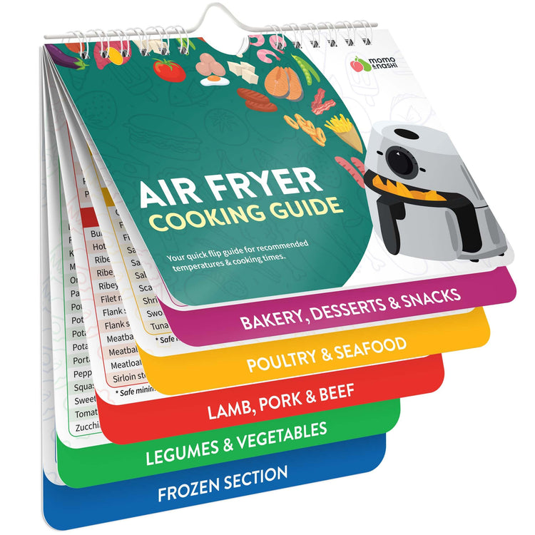Air Fryer Cheat Sheet Magnets Booklet