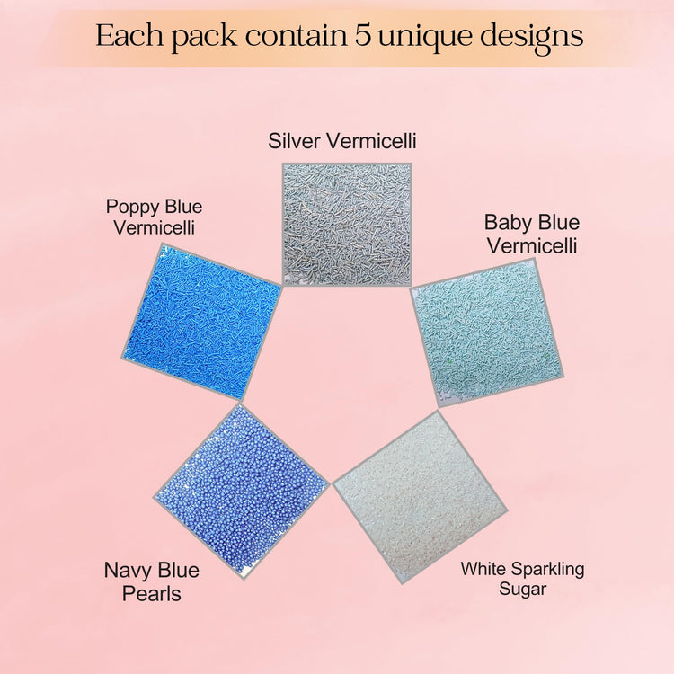 Blue Sprinkles Mix (5 Ounce)