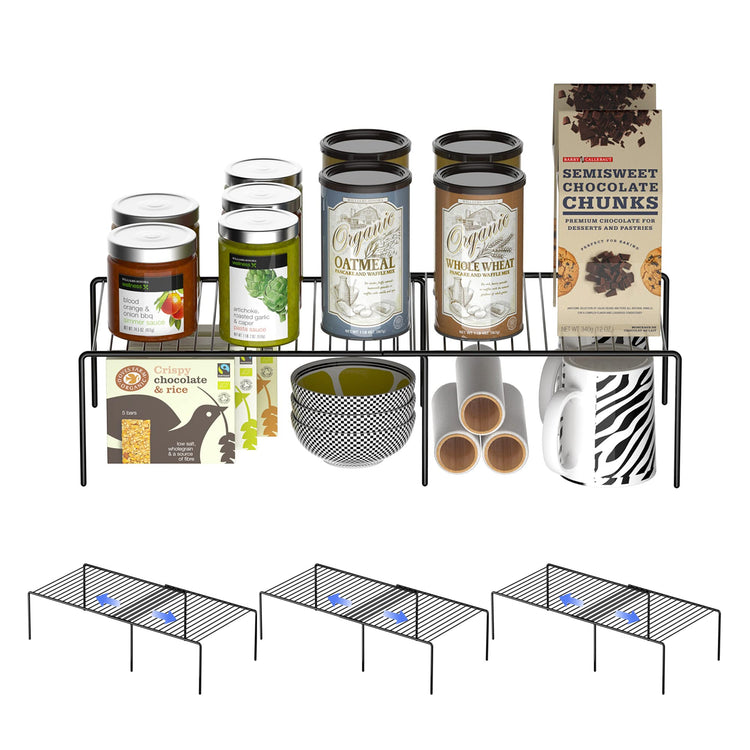 Cabinet Storage Shelf Rack (8 Count)