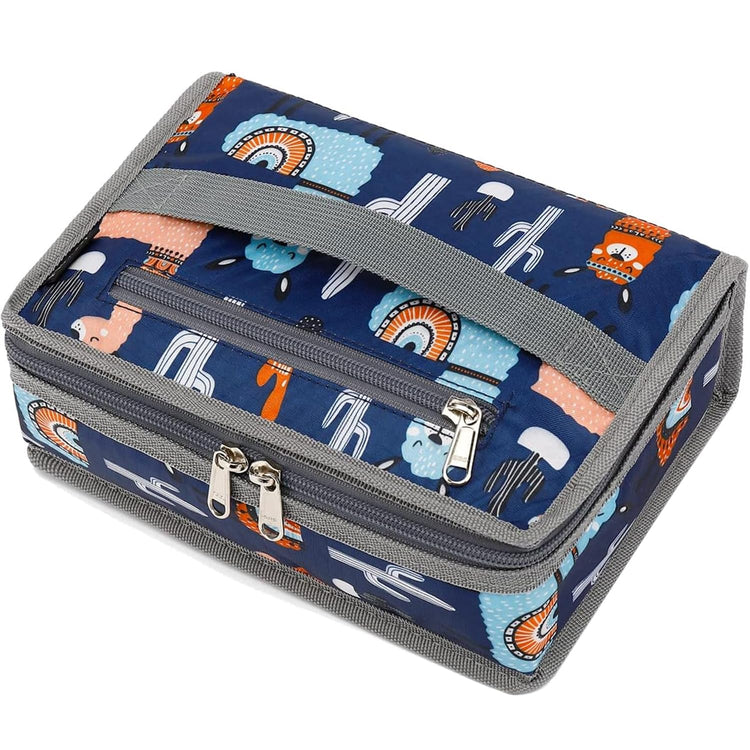 Small Insulated Lunch box Portable Soft Bag Mini Cooler Thermal Meal Tote Kit with Handle for Work & School