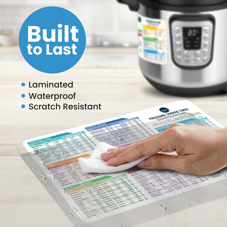 Instant Pot Cooking Times Chart Magnet Set