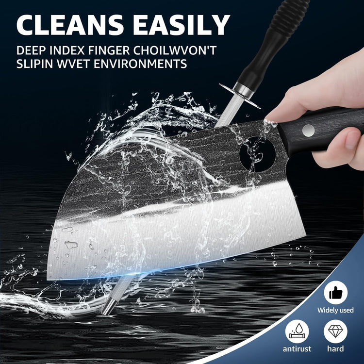Professional Butcher Knife Set (7 Count)