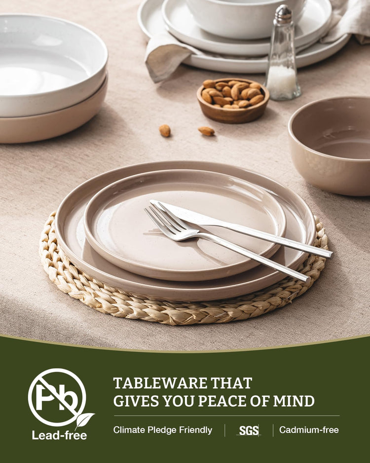 Milkyway 12 Piece Stoneware Dinnerware Set