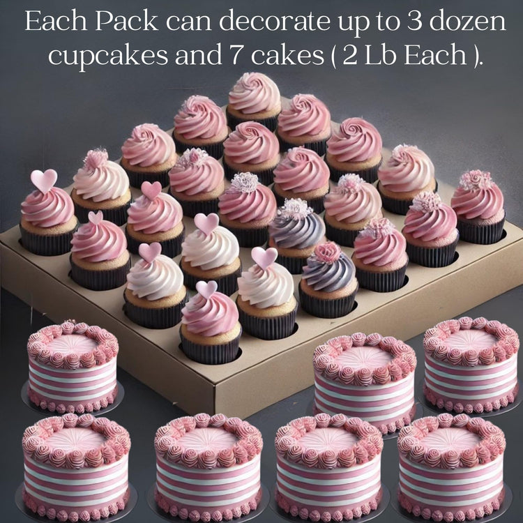 Edible Sprinkles Mix Pack of 5 (4.9384 Ounce)