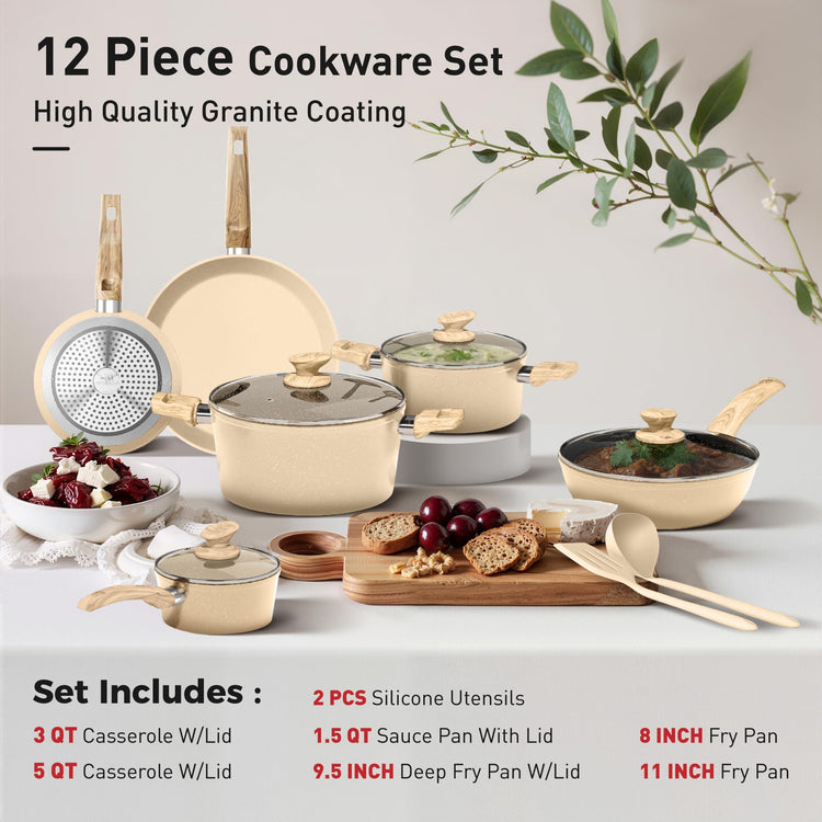 Kitchen Pots and Pans Set