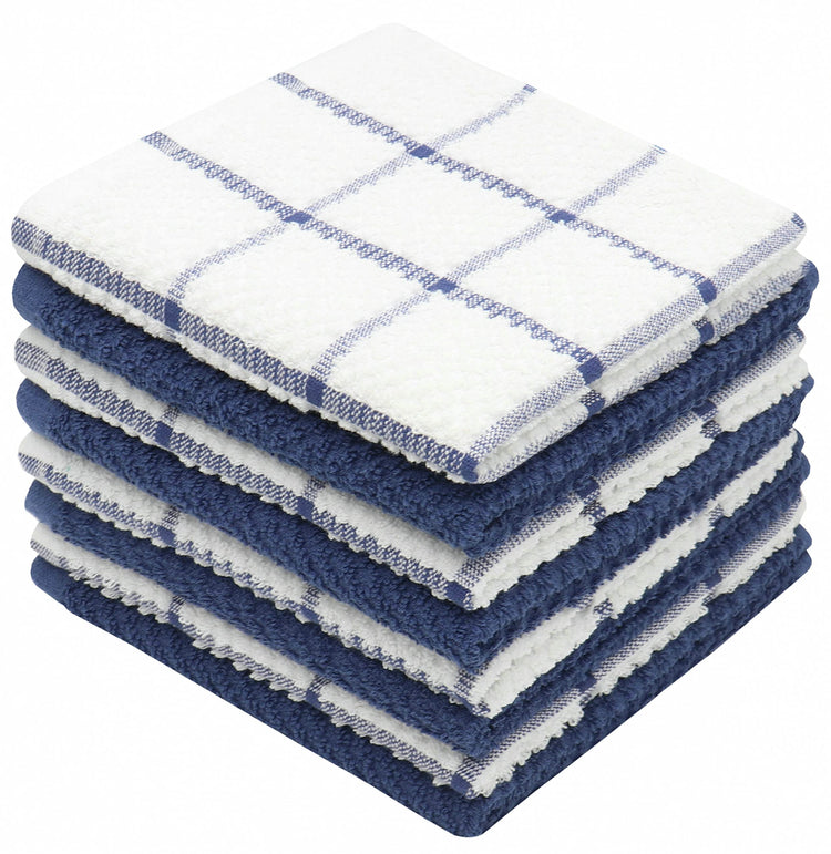 Cotton Dish Towels For Kitchen (8 Count)