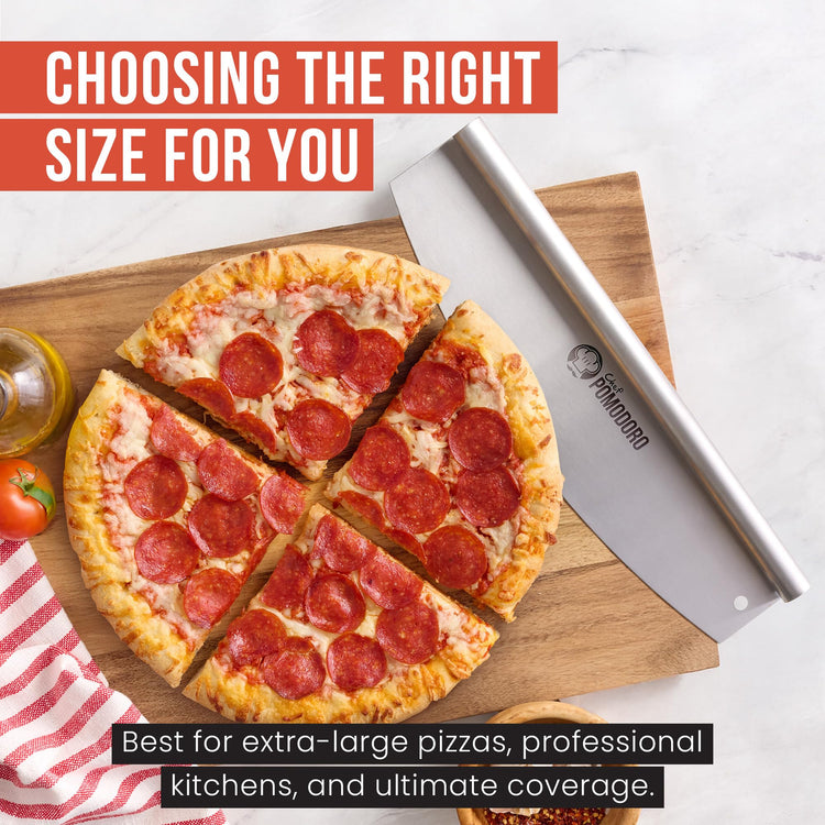 16 Inch Pizza Cutter Rocker Blade