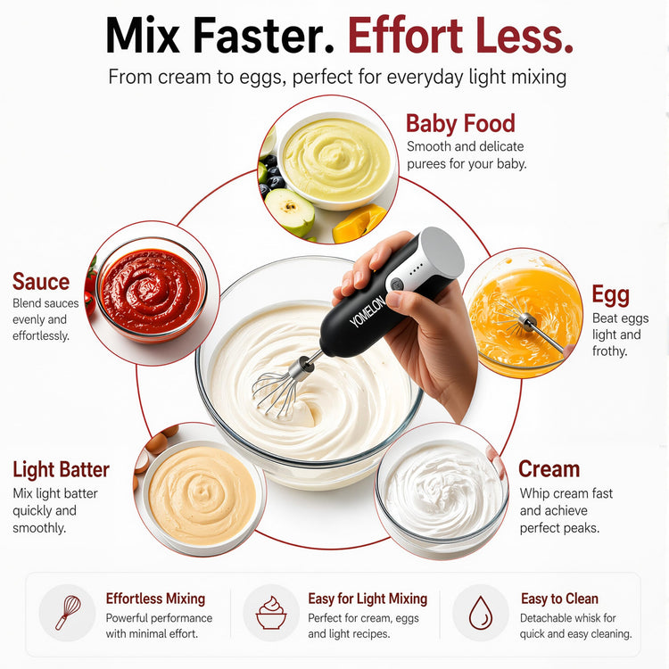 Electric Hand Mixer Whisk