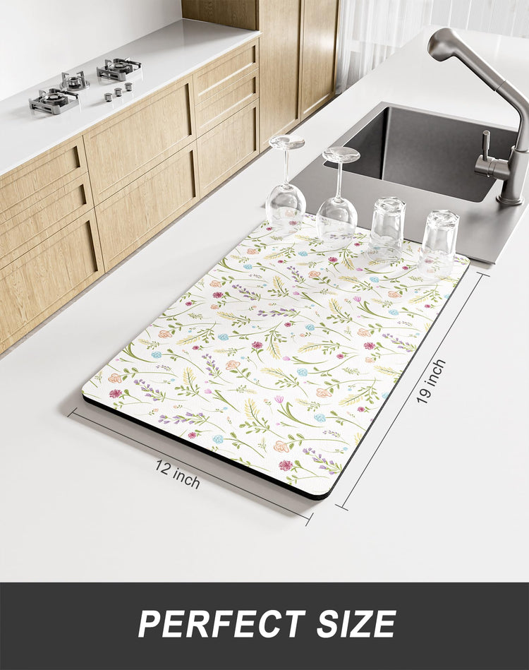 Dish Drying Mat for Kitchen Counter