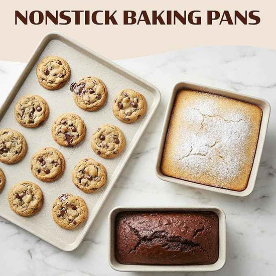 Granitestone Ceraluxe 20 Pc Nonstick Ceramic Cookware Set, Diamond Infused Pots and Pans Set with Bakeware, Utensils & Steamer, Non Toxic Kitchen Cookware PFOA PFOS Free, Oven & Dishwasher Safe