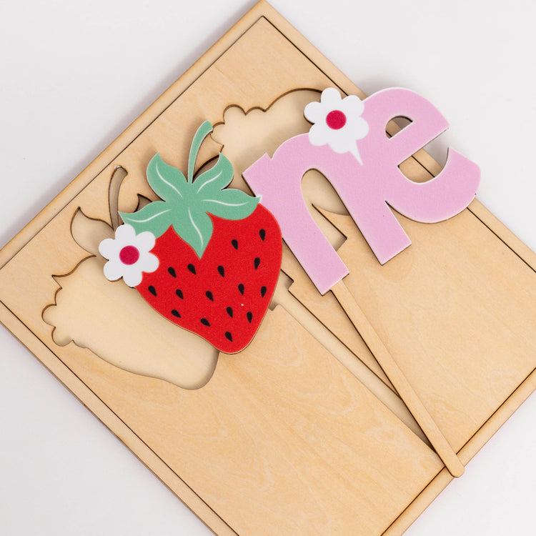Strawberry Cake Topper 1st Birthday