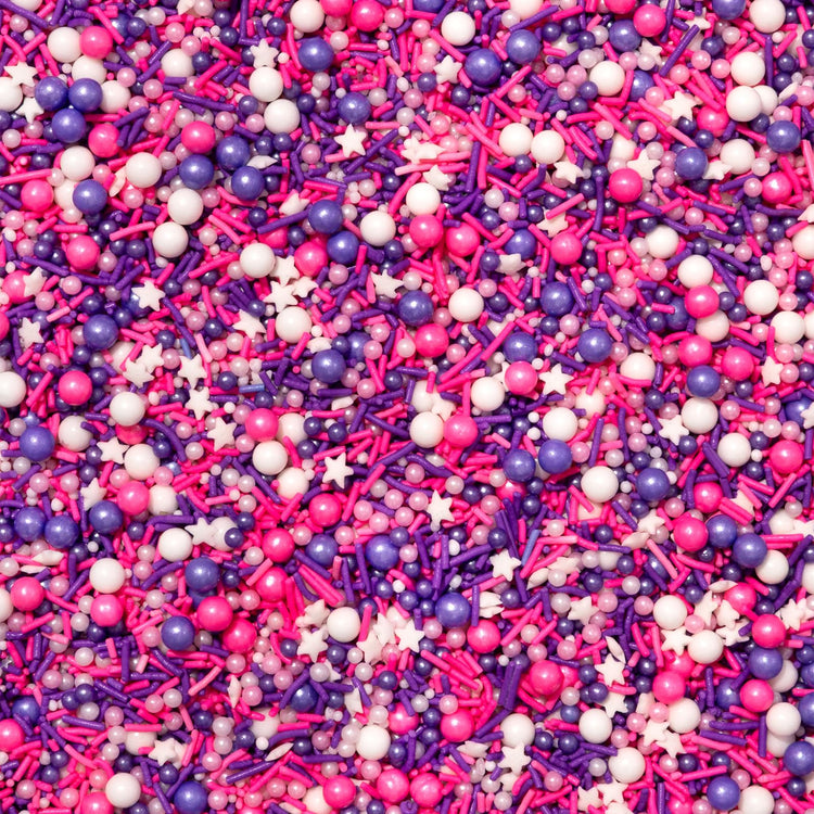 Call Me Maybe Pink Purple & White Sprinkles 1 Pack (4 Ounce)