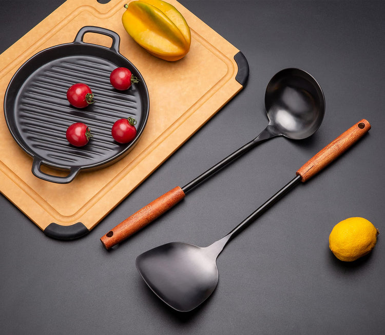 Spatula & Ladle Wok Tool Set (2 Count)