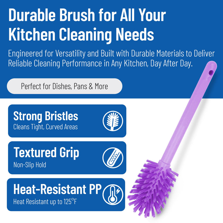 Large Water Bottle Brush Ideal for Wide (4 Count)