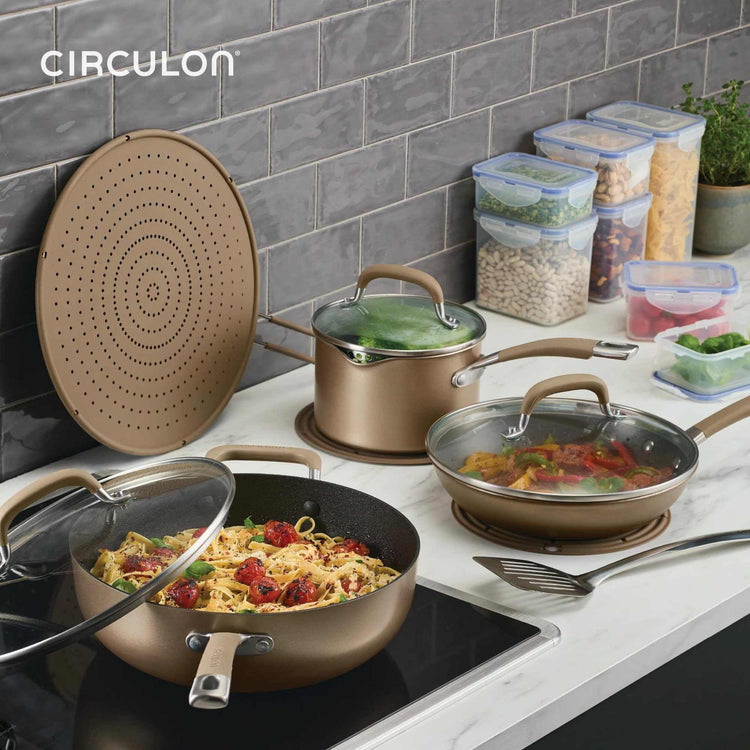 A1 Series with ScratchDefense Technology Nonstick Induction Pots and Pans