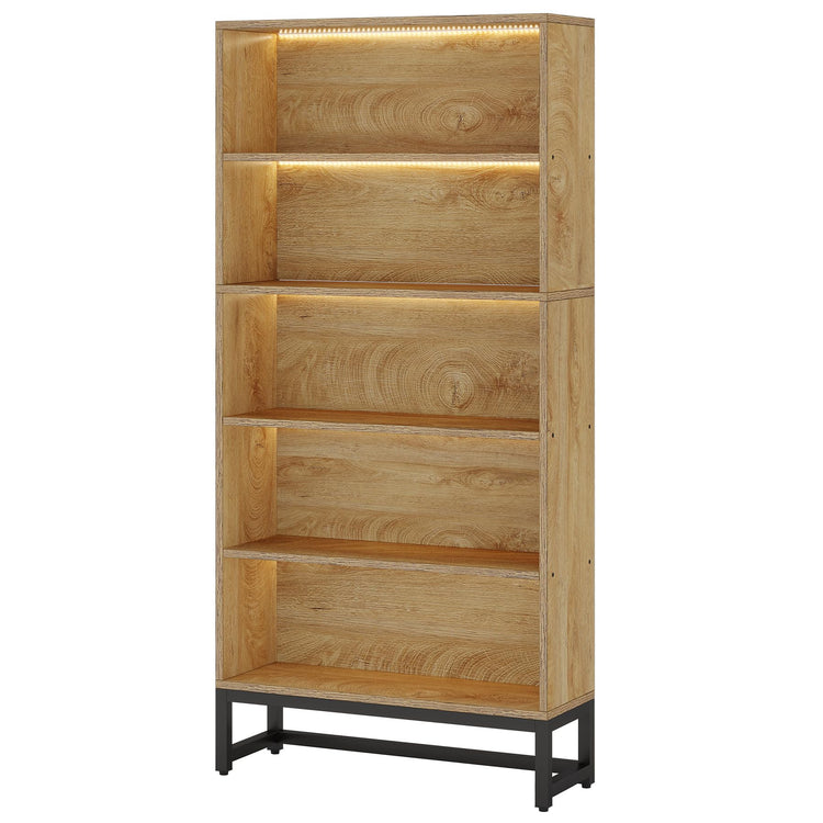 Tall Bookcase and Bookshelf (5 Count)