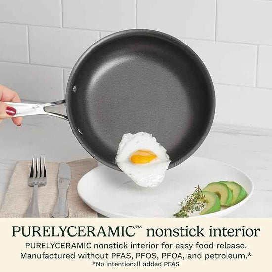 Cuisinart Chef's Classic™ Nonstick Hard Anodized 17 Piece Set w/Tempered Glass Lids