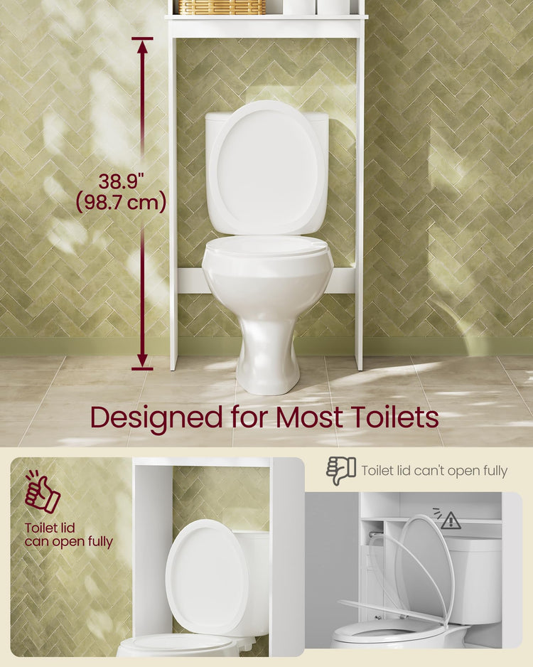 Over the Toilet Storage Cabinet