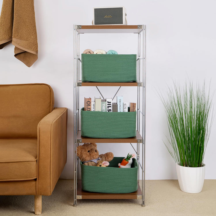 Large Storage Baskets for Organizing (4 Count)