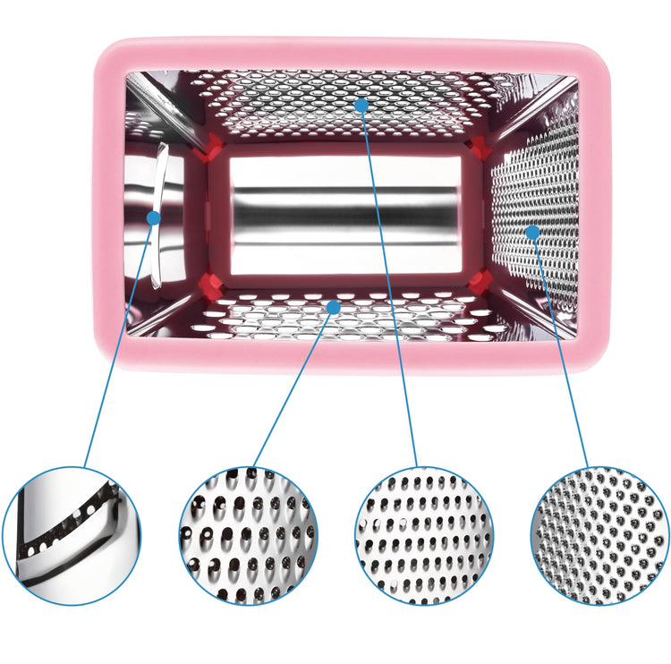 Stainless Steel XL Cheese Grater for Kitchen
