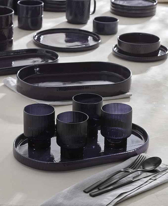 Lenox 898169 Modulus 2-Piece Serving Set, Nightshade