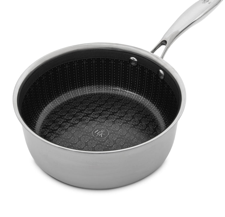 Hell’s Kitchen Hybrid 2.5 Qt Saucepan with Lid (2 Count)