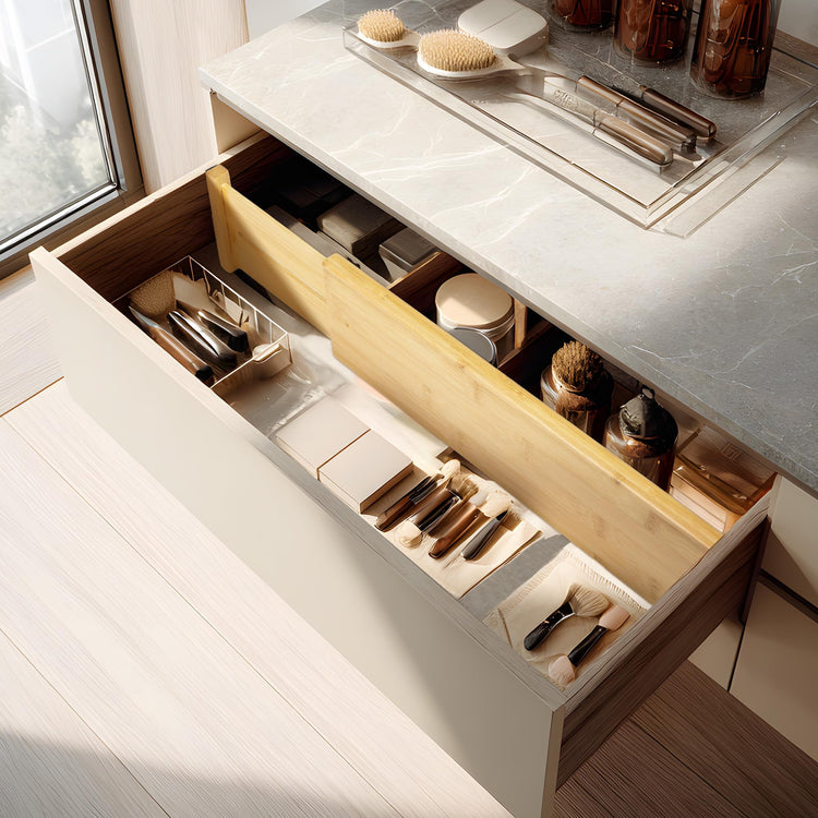 3 Pack Bamboo Drawer Dividers