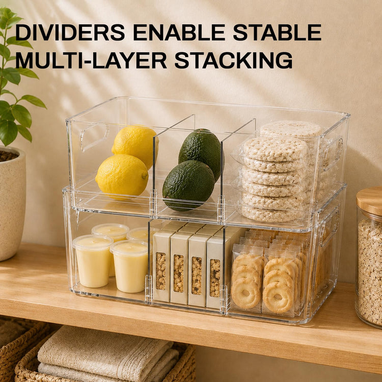 8 Pack Pantry Organizers and Storage (8 Count)