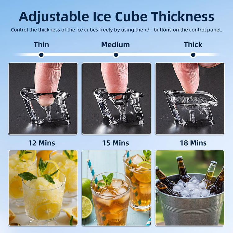 Commercial Ice Maker Machine 79Lbs