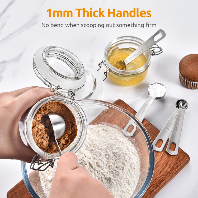 18 8 Stainless Steel Measuring Spoons Set of 5 (5 Count)