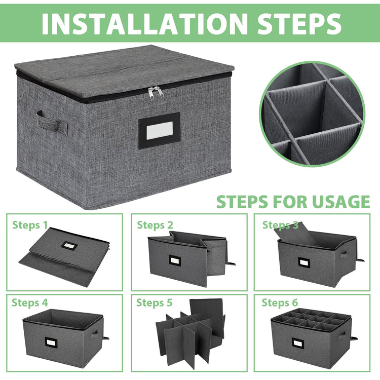 Wine Glass Sorage Box