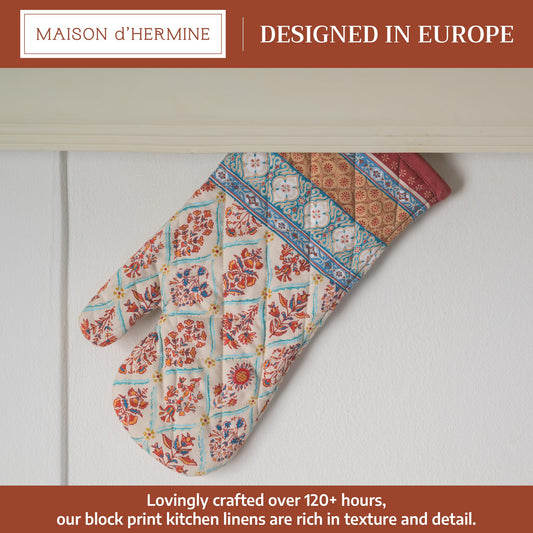Maison d'Hermine Oven Gloves 100% Cotton Oven Mitt