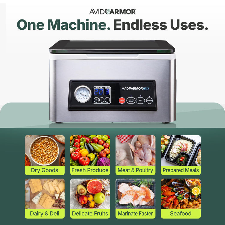 Chamber Vacuum Sealer Machine USV20 Ultra Series for Wet Foods