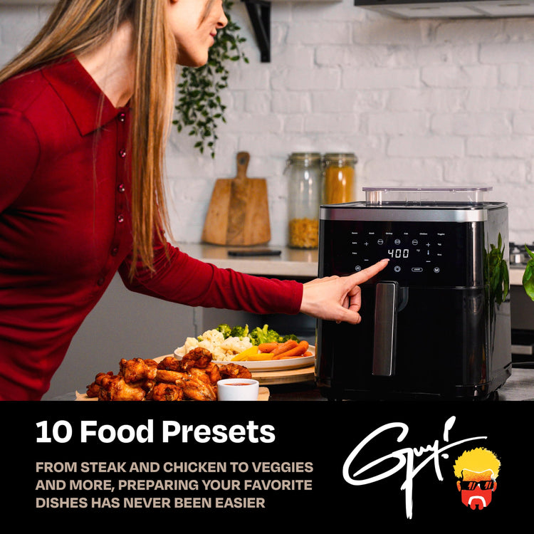 6.5 Quart Steam Air Fryer with Moisture Lock Technology