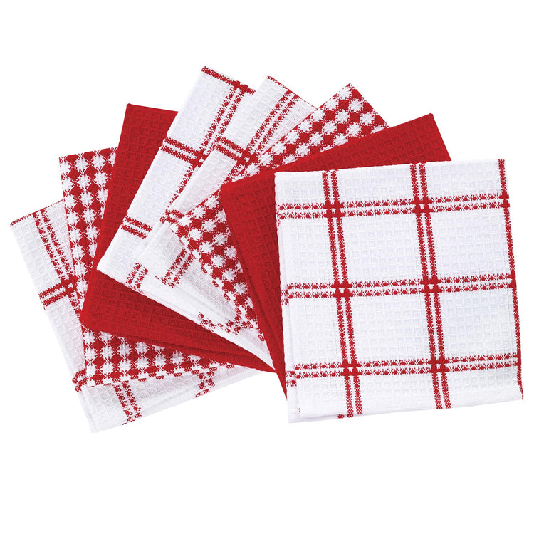Premium Waffle Dish Cloths (8 Count)